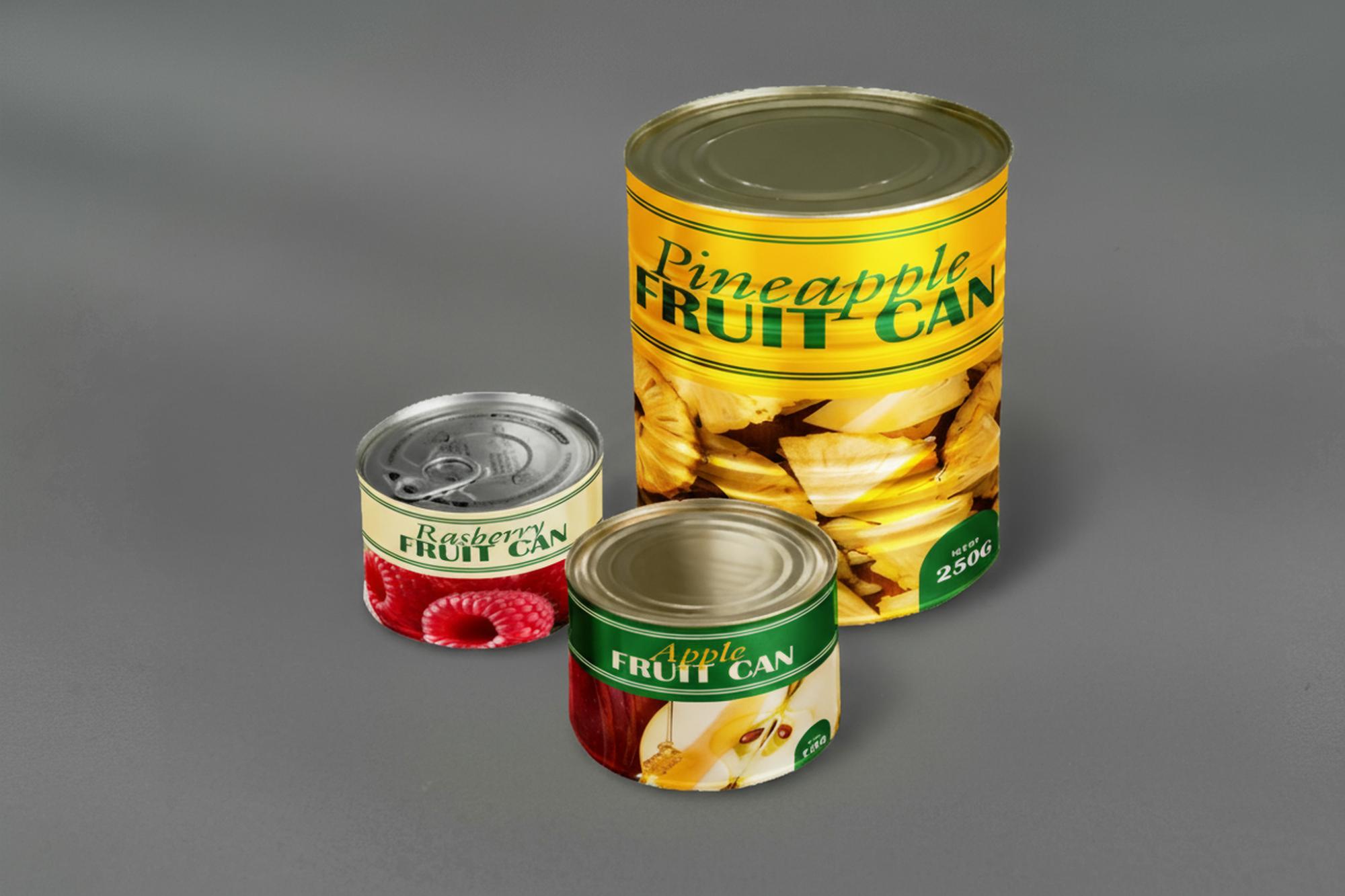 fruit cans