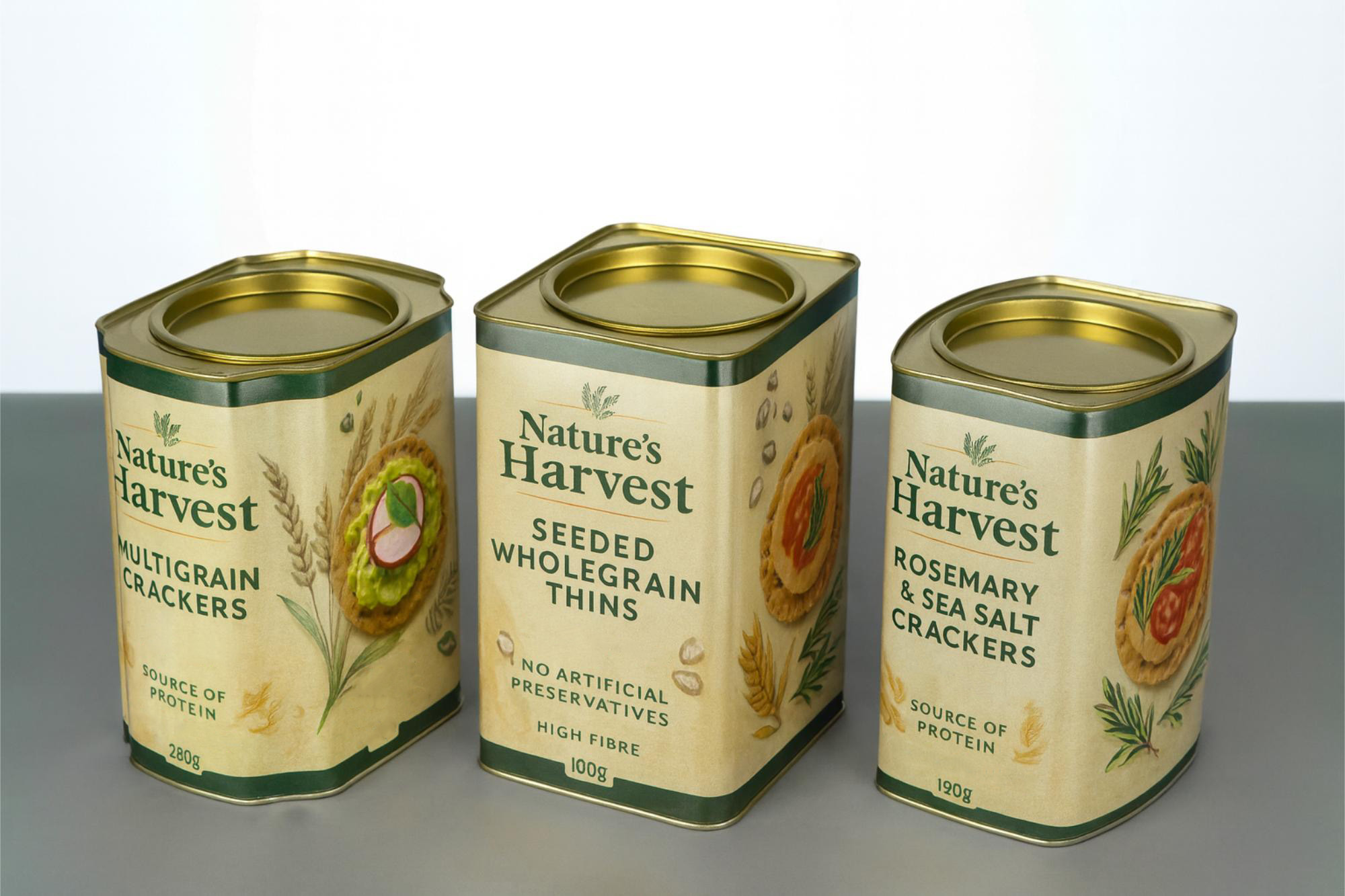 biscuit cans